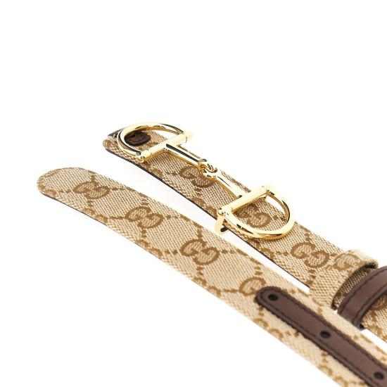 26FW 구찌 홀스빗 버클 리버시블 벨트 홀스빗 버클 리버시블 벨트 A001V4FAF7J Brown - GUCCI