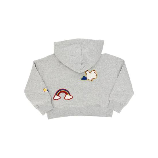 26FW [키즈] 스텔라 맥카트니 탑 TZ4A70Z3059 Grey - STELLA MCCARTNEY