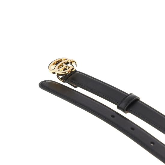 26FW 구찌 레귤러 벨트 864433AAGD4 Black - GUCCI