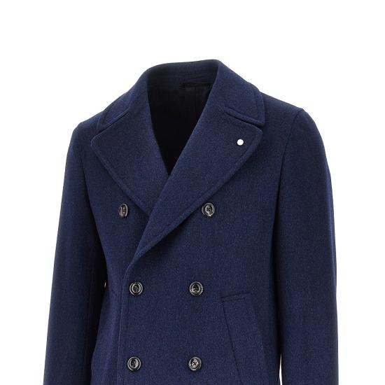 26FW 루이지 비안끼 코트 910567525 Blue - LUIGI BIANCHI