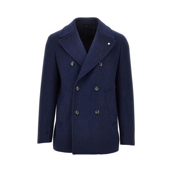 26FW 루이지 비안끼 코트 910567525 Blue