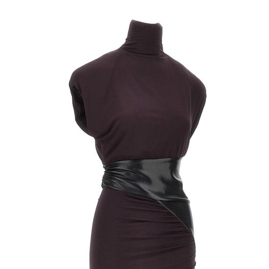 26FW 안다마네 롱 원피스 T200121ATJV053 Black - ANDAMANE