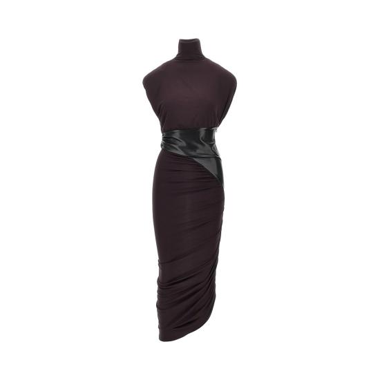 26FW 안다마네 롱 원피스 T200121ATJV053 Black