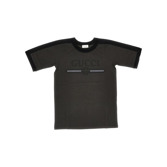 26FW 구찌 키즈 코튼 후드 스웨트셔츠 키즈 코튼 후드 스웨트셔츠 A0044YXJHW6 Black