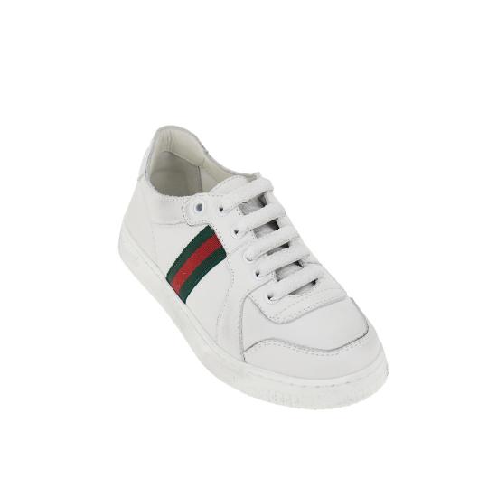 26FW [키즈] 구찌 스니커즈 873037BLN10 White - GUCCI