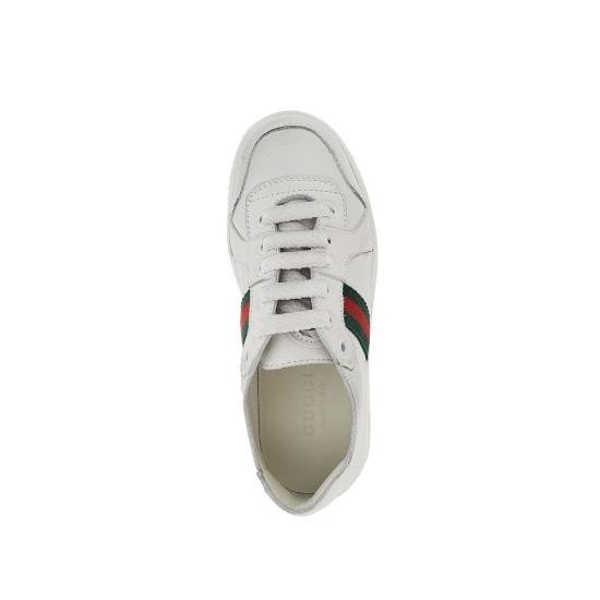 26FW [키즈] 구찌 스니커즈 873037BLN10 White - GUCCI