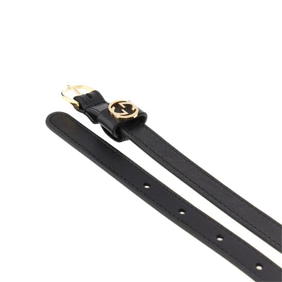 26FW 구찌 레귤러 벨트 A002C8AAGED Black - GUCCI