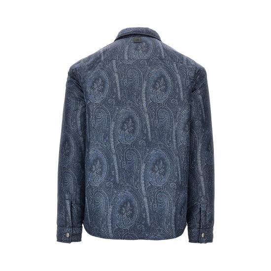 26FW 에트로 긴팔 셔츠 MRBA010999SASZ5 Blue - ETRO