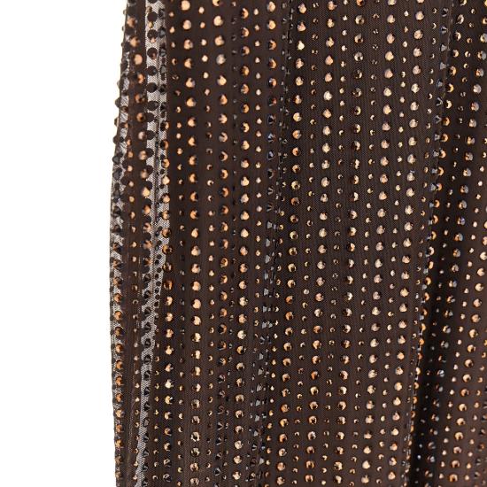 26FW 베누자 롱 원피스 DS005D Brown - VENUJA