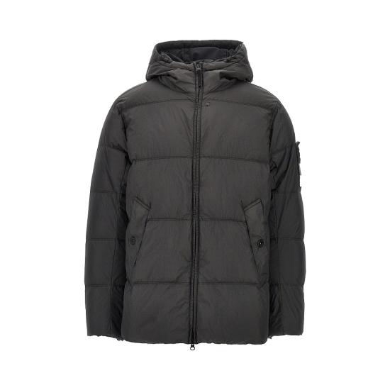 26FW 스톤 아일랜드 크링클 렙스 NY 패딩 재킷 L2S154100037S0A23 Grey