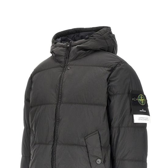 26FW 스톤 아일랜드 크링클 렙스 NY 패딩 재킷 L2S154100037S0A23 Grey - STONE ISLAND