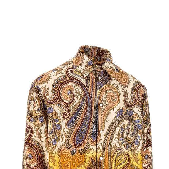 26FW 에트로 긴팔 셔츠 MRIC007199SP115 Multicolor - ETRO