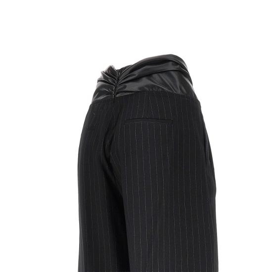 26FW 안다마네 스트레이트 팬츠 T200473ATNW069 Black - ANDAMANE