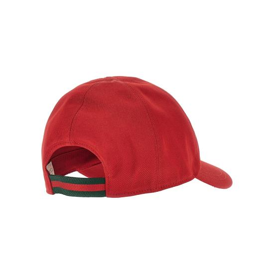 26FW [키즈] 구찌 모자 8713723HBLM Red - GUCCI