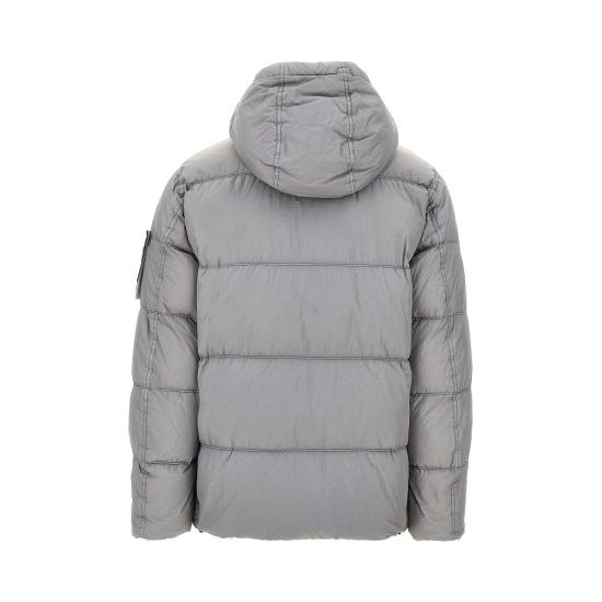 26FW 스톤 아일랜드 크링클 렙스 NY 패딩 재킷 L2S154100037S0A23 Grey - STONE ISLAND