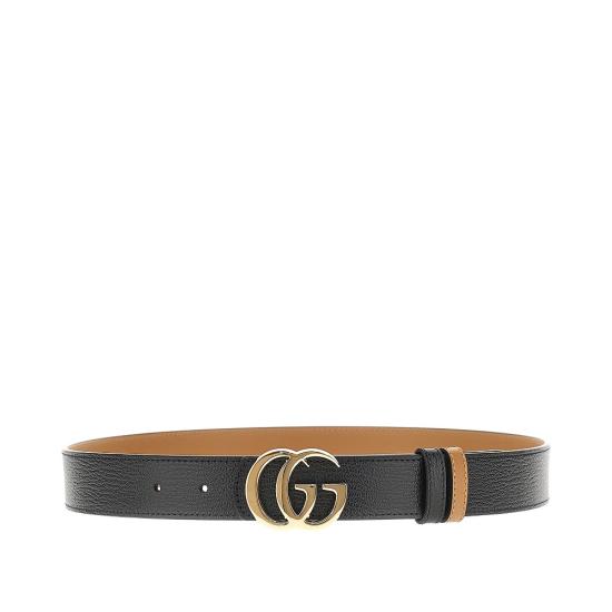 26FW 구찌 GG 마몽 리버시블 벨트 GG 마몽 리버시블 벨트 A002CFAAGRU Black