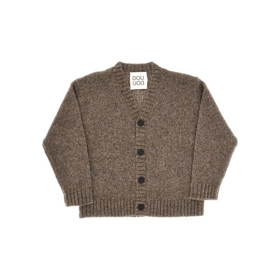 26FW [키즈] 도우도우 가디건 DZ9P90W0222 Brown