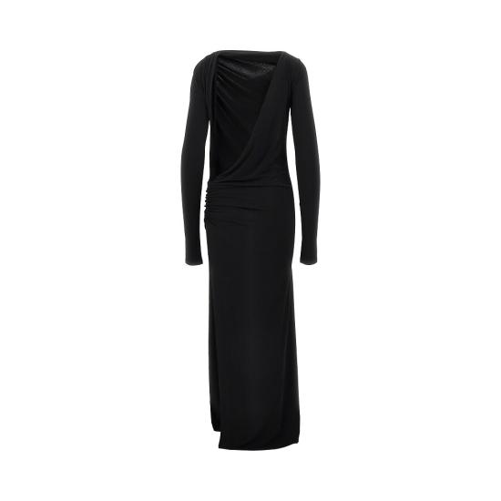 26FW 안다마네 롱 원피스 T200129ATJP199 Black - ANDAMANE