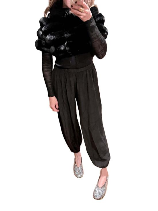  Jocelyn 무스탕 조슬린 베이비 볼레로 인조 친칠라 - OTHER BRANDS