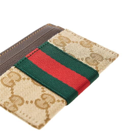 26FW 구찌 카드지갑 867384FAF1B Beige - GUCCI