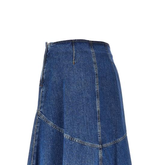 26FW 위켄드막스마라 스커트 2625106082600661 Blue - WEEKEND MAX MARA