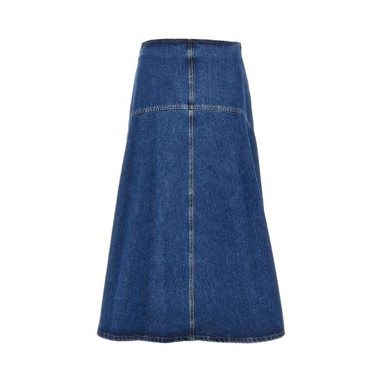 26FW 위켄드막스마라 스커트 2625106082600661 Blue