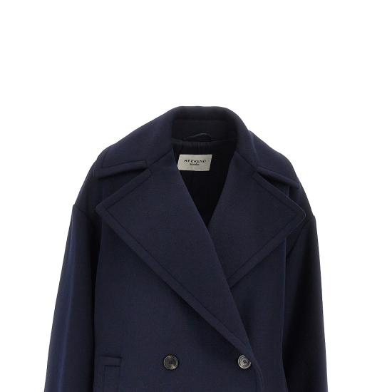 26FW 위켄드막스마라 코트 2625086032600740 Blue - WEEKEND MAX MARA