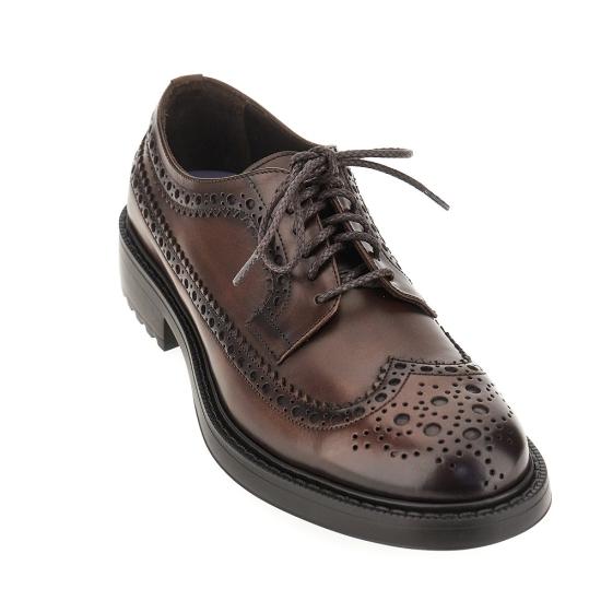 26FW 칼체 드레스 슈즈 X2621CROCKET Brown - CALCE