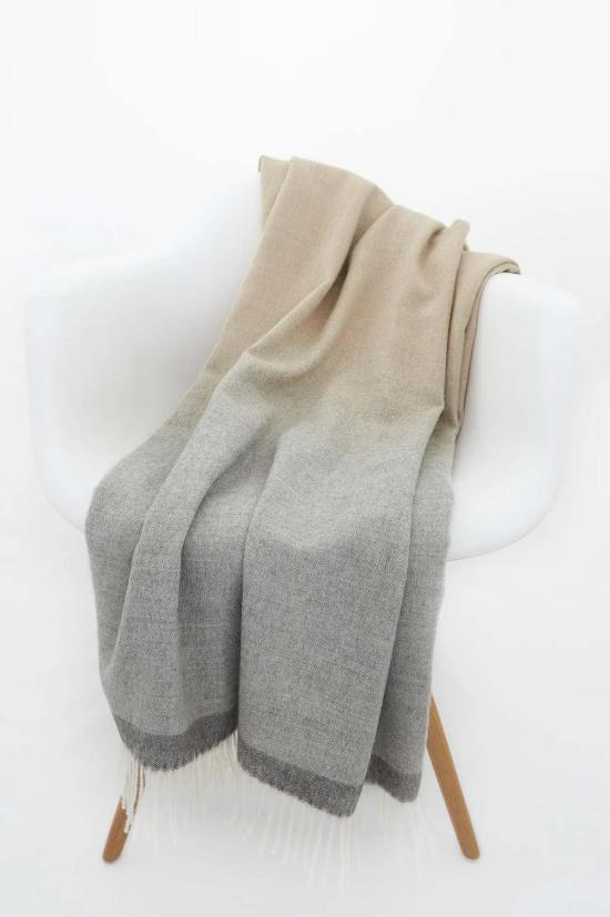  Thread + Butter 머플러/스카프 스레드 + 버터 알파카 옴브레 블랭킷/스카프 - OTHER BRANDS