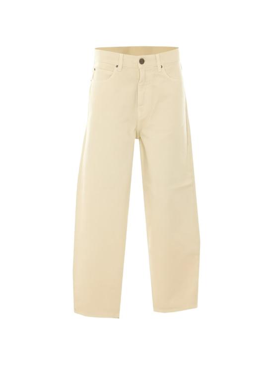 26FW 핑코 스트레이트 팬츠 103857ESTELLE A3KUC21 Beige - PINKO