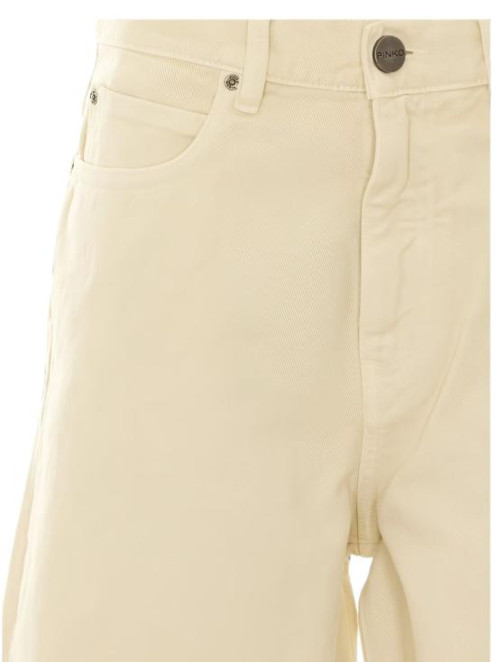 26FW 핑코 스트레이트 팬츠 103857ESTELLE A3KUC21 Beige - PINKO