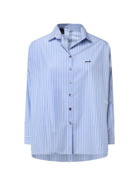 26FW 핑코 셔츠 107320CARATONIA A3HUEZE Azzurro - PINKO