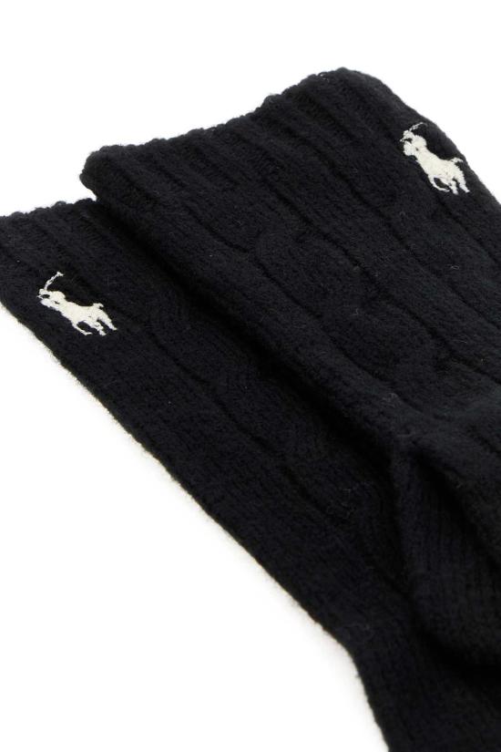 26FW 폴로 랄프로렌 장갑 455981440 001 Black - POLO RALPH LAUREN