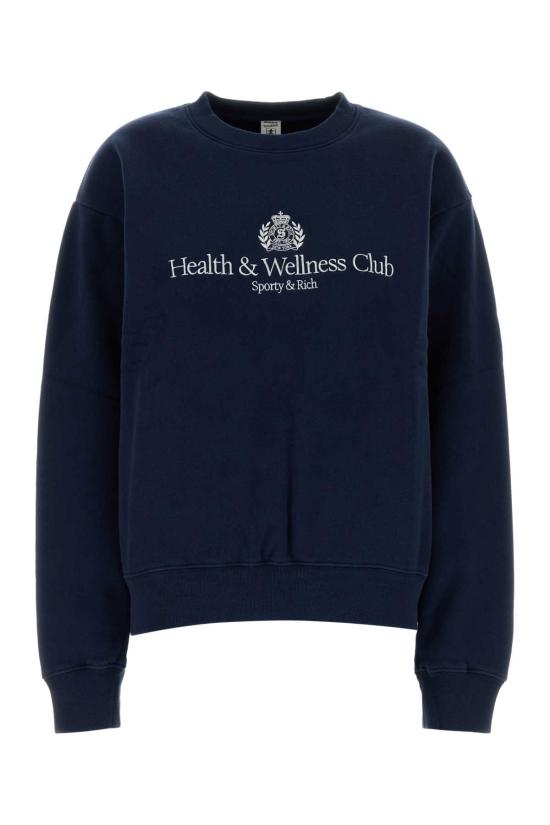 26SS 스포티앤리치 후드 티셔츠 ST098712241BL132 LIGNAVWHI Blue