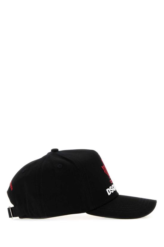 26FW 디스퀘어드2 모자 BCM103205C00001 2124 Black - DSQUARED2
