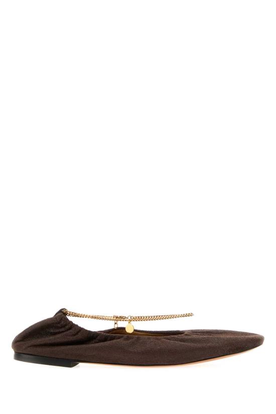 26FW 스텔라 맥카트니 플랫 슈즈 810659E00339 7745 Brown
