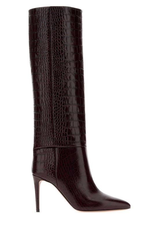 26FW 파리텍사스 부츠 PX548XCOCO ROUGE NOIR Burgundy