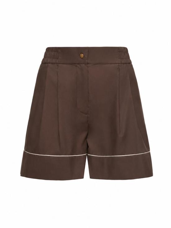 26FW 몽클레어 숏팬츠 L20932B00001599MW 259 TAUPE