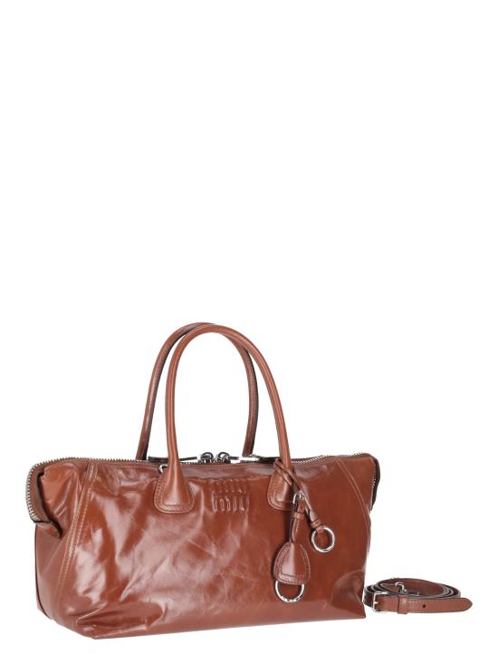 26FW 미우미우 토트백 5BA335VOOO2A44 F0BW5 PALISSANDRO - MIU MIU