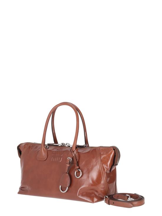 26FW 미우미우 토트백 5BA335VOOO2A44 F0BW5 PALISSANDRO - MIU MIU