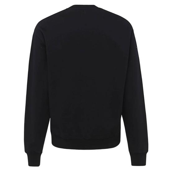26FW 아미 스몰 하트 로고 스웨트셔츠 BFUSW035730001 Black - AMI