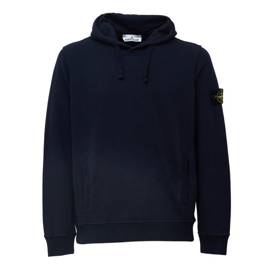 26FW 스톤 아일랜드 오가닉 코튼 플리스 후드 오가닉 코튼 플리스 후드 L2S156100048 S0A20 Black