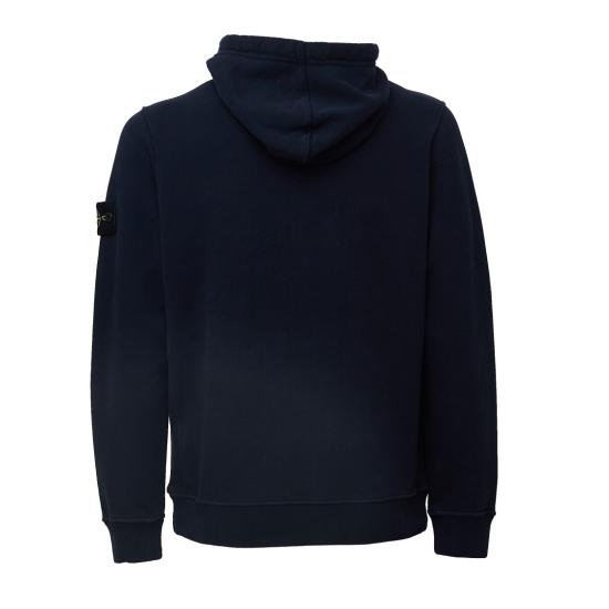26FW 스톤 아일랜드 오가닉 코튼 플리스 후드 오가닉 코튼 플리스 후드 L2S156100048 S0A20 Black - STONE ISLAND