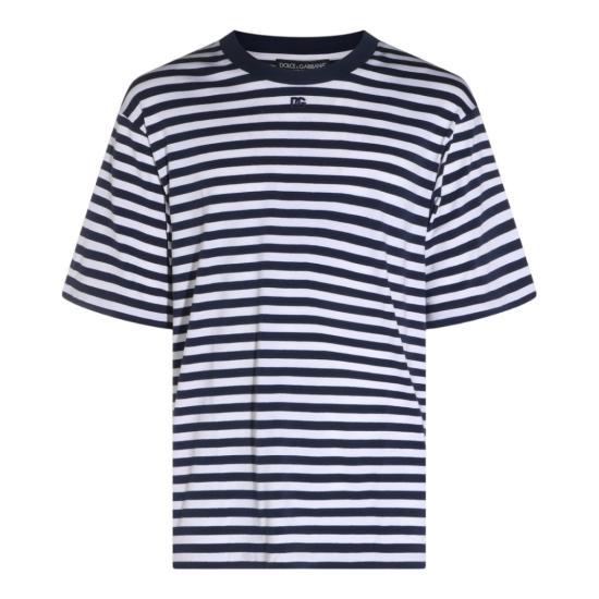 26FW 돌체앤가바나 반팔 티셔츠 G8PN9ZFBGAZS8051 Blue