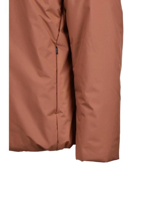 25FW 헤보 자켓 러스트 폴리에스터 패딩 코트 - HEVO