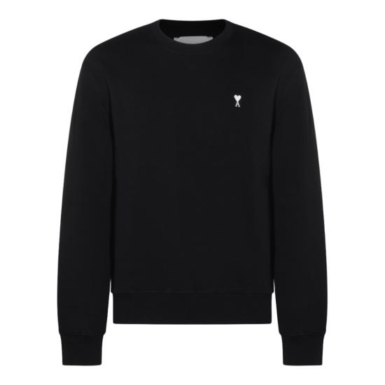 26FW 아미 ADC 크루넥 스웨트 셔츠 HSW763730045 Black
