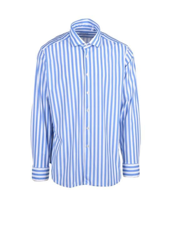 25SS Lavorazione Sartoriale 셔츠 다채로운 줄무늬 스트레치