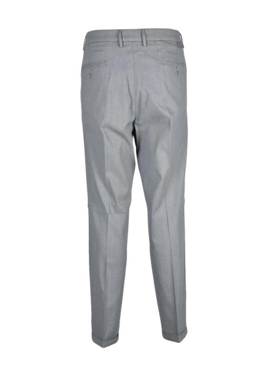 25SS Luca Bertelli 팬츠 슬림핏 세이지 그린 , 테이퍼드 실루엣과 미니멀한 디자인 - OTHER BRANDS