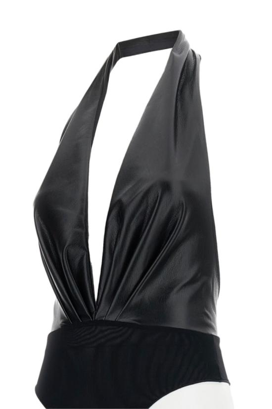 26FW 안다마네 바디수트 티셔츠 T200763ATNP152999 Black - ANDAMANE