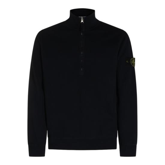 26FW 스톤 아일랜드 집업 니트 L2S156100068S0A20V0020 Black